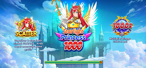 Starlight Princess 1000 — tangkapan layar 3