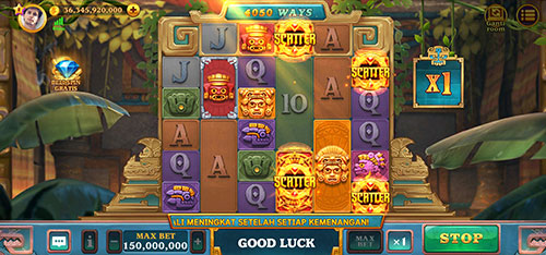 Treasures of Aztec — tangkapan layar 1