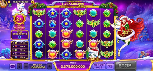 Starlight Princess X-Mas — tangkapan layar 3