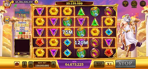 Olympus Plinko — tangkapan layar 3
