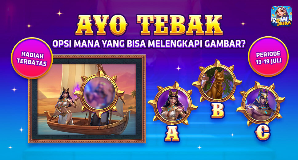 Event Kuis Tebak Gambar Royal Dream 13–19 Juli 2026